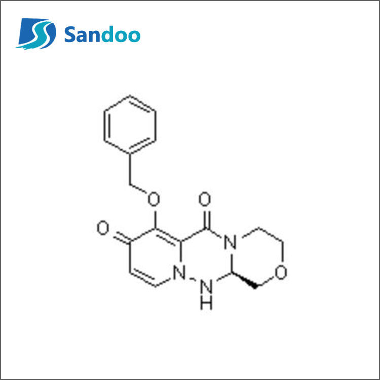 (12aR)-3,4,12,12a-Teitrihidre-7-(feinilmethocsa)-1H-[1,4]oxazino[3,4-c]pirideó[2,1-f][1,2,4] triazine-6,8-díon
