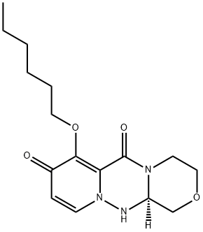 (12aR)-7-(heicsileocsaí)-3,4,12,12a-teitrihidre-1H-[1,4]Oxazino[3,4-c]pirideó[2,1-f][1,2,4] triazine-6,8-díon
