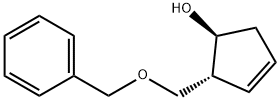 (1S, 2R)-2-(Beinsiloxymethyl)-1-hiodrocsa-3-cioclipentene