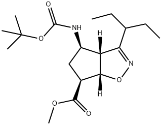 (1S-4R)-4-[[(1,1-démheitilocsaig)carbóinil]aMino]- Aigéad 2-Ciocloptéin-1-charbocsaileach eistear meitile