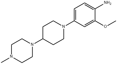 [2-Methocsa-4-[4-(4-meitilpiperazin-1-il)piperidin-1-il]feinil]aimín