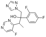 (2R,3S/2S,3R)-2-(2,4-Défhluarafheinile)-3-(5-fluaraipeirimidin-4-il)-1-(1H-1,2,4-triazol-1-il)bútán -2-ol