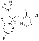 (2R, 3S/2S,3R)-3-(4-Clóra-5-fluara-6-pirimidinil)-2-(2,4-défhluarafheinile)hidreaclóiríd bútán-2-ol