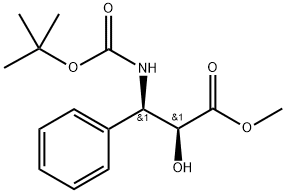 (2S,3R)-Meitil 3-((tríd-bútocsacarbóin)aimín)-2-hiodrocsa-3-feinilprópánáit