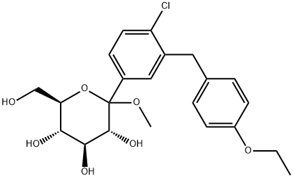 (3R,4R,5R,6S)-2-(aicéatocsaMethyl)-6-(4-clóra-3-(4-ethocsabeinsile)feanile)teitrihidrea-2H-piréin-3,4,5-tríaicéatáittríile