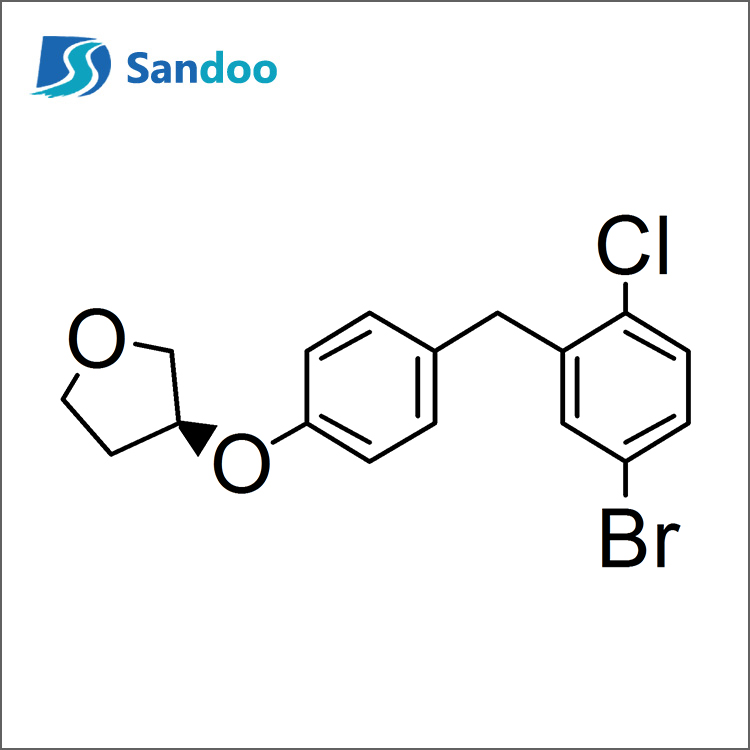(3S)-3-[4-[(5-BroMo-2-Clóraifeinil)Meitil]Feinocsa]Teitrihidreafán