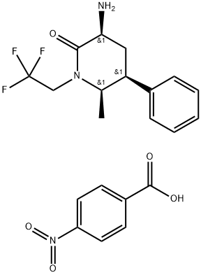 (3S,5S,6R)-6-meitil-2-ocsa-5-feinil-1-(2,2,2-trífhluaraethil)pípiridín-3-aimíniam 4-nítreabéinsóáit