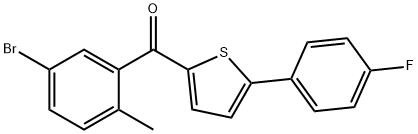 (5-bróma-2-Meitilfeinil)(5-(4-fluarafheinil)thiophen-2-il)Meatánóin