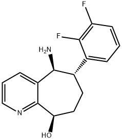 (5S,6S,9R)-5-aimín-6-(2,3-défhluarafheinile)-6,7,8,9-teitrihidre-5H-cioclheipta[b]piridín-9-ol