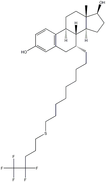 (7a,17b)-7-[9-[(4,4,5,5,5-Pentafluaraipeintil)thio]neamhail]-éasra-1,3,5(10)-tríéin-3,17-diol