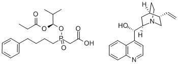 (8a,9R)-Cinchonan-9-ol monai[[(S)-[(1R)-2-meitil-1-(1-ocsaprópocsa)própocsa](4-feinilbúitile)fosfínil]aicéatáit]