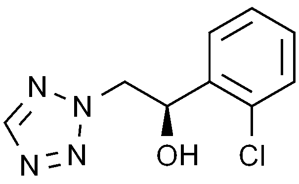 (αR)-α-(2-Clóraphenil)-2H-tetrazole-2-eatánól