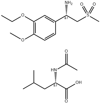 (S)-1-(3-Eitocsai-4-Meitiocsafheinil)-2-(Meitiilsulfonil)eitilaMín N-aicéitil-L-leucine