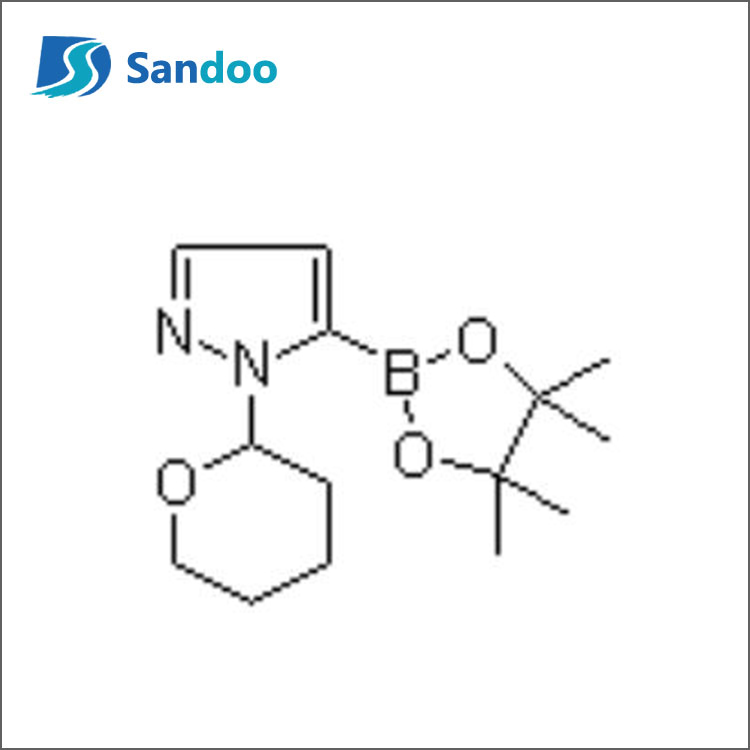 1-(2-Teitrihidreacannail)-1H-Pirazole-5-Aigéad Boronic Eistir Pionóil