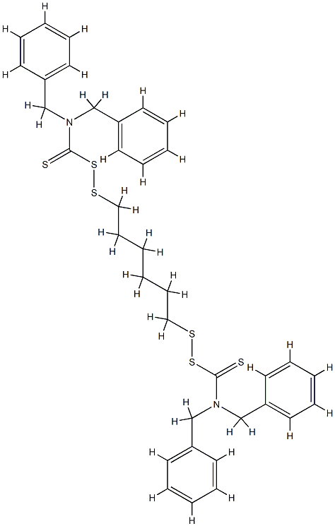 1,6-Bis(N,N′-deibeinsilthiocarbamoyldithio)-heacsán