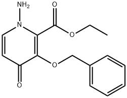 eistear eitile aigéad 1-Aimín-3-beinsileocsaí-4-oxo-1,4-dihydropyridine-2-carboxylic acid
