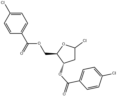 1-Clóra-3,5-di(4-clóiríbeinsile)-2-déocsa-D- ribóis