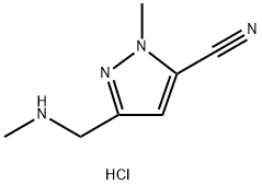 1-meitil-3-((meitilaimín)meitil)-1H-pirazól-5-hidreaclóiríd charbóntríle
