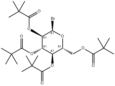 Bróimíd 2,3,4,6-Tetra-O-pivaloyl-alfa-D-glúcópyranosil
