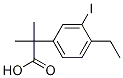 Aigéad 2-(4-eitil-3-iodophenyl)-2-Meitilpropanoic