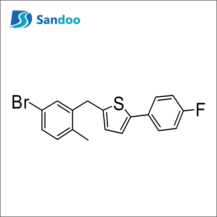 2-(5- Bróma-2- Methylbeinsile)-5-(4-Fluarafheinile)Tiophenile