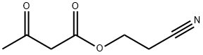 2-Cianoethyl 3-ocsabutanoate