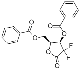 2-Déocsa-2,2-dé-fhluara-D-erythro-pentafuranous-1-ulós-3,5-débeinsóáit
