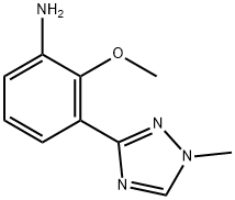2-meitil-3-(1-meitil-1H-1,2,4-triazol-3-il)ainilín