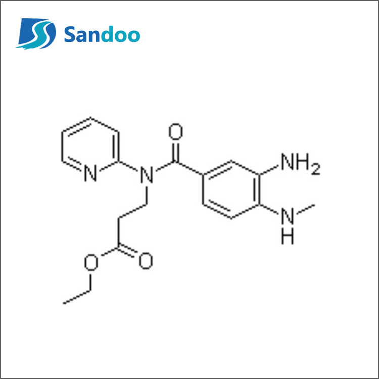 3-[(3-Aimín-4- Methylaminobenzoyl)Pyridin-2-Ylamino]Eistir eitile Aigéad Propionic