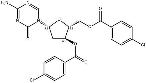 3',5'-dé-o-p-clorobenzoyl-2-deoxy-5-azacytosine