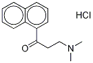 Hidreaclóiríd Hidreaclóiríd 3-(DIMETHYLAMINO)-1-(NAPHTHALEN-1-IL)PROPAN-1-ONE