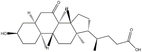 Aigéad 3alfa-Hidroxy-7-oxo-5beta-cholanic