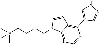 4-(1H-PYRAZOL-4-il)-7-((2-(TRIMETHYLSILYL)ETHOXY)METHYL)-7H-PYRROLO[2,3-D]PYRIMIDINE
