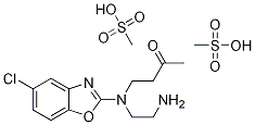4-((2-aMinoethyl)(5-clórabeinsil[d]oxazol-2-il)aMino)butan-2-one (démheitiléinsulfónáit)