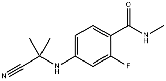 4-(2-CYANOPROPAN-2-ilaimín)-2-FLUORO-N- METHYLBENZAMIDE