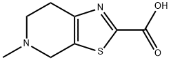 4,5,6,7-teitrihidre-5-Meitil-[5,4-c]piridín-2-aigéad charbocsaileach