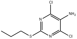 4,6-déchlóra-2-próipilthiopyrimidine-5-amine