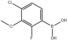 Aigéad 4-Chloro-2-fluoro-3-methoxyphenylboronic