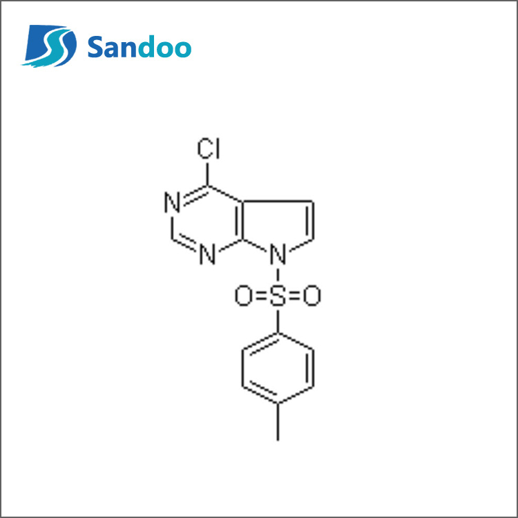 4-Chloro-7-Tósil-7H- Pirróló[2,3-d]Pirimidín