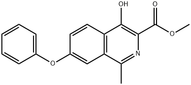 4-Hidrocsa-1-meitil-7-feanocsa-3-isocineailín-aigéad carbocsaileach eistear meitile