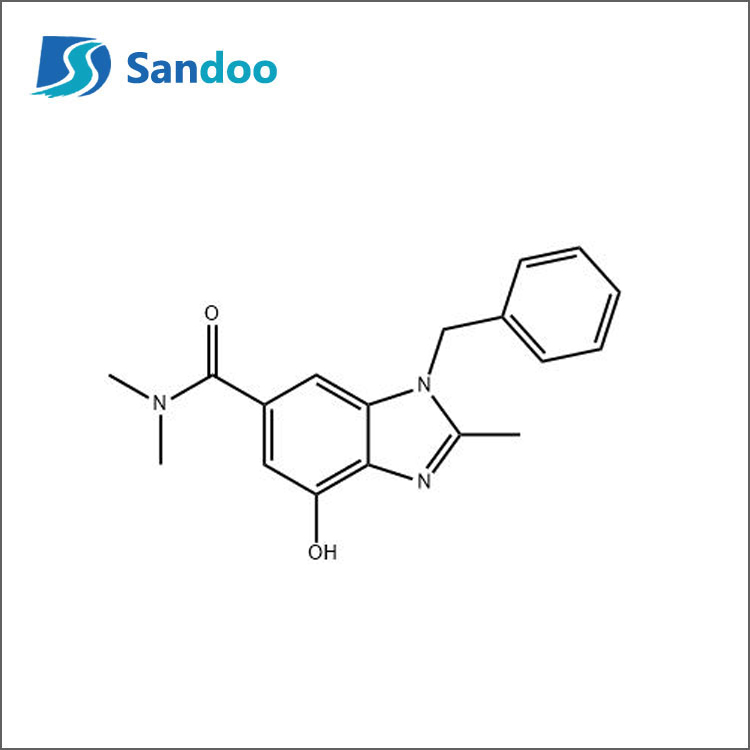 4-Hiodrocsa-N,N,2-trímheitiol-1-(feanilmeitil)-1H-Beinsimidazole-6-carboscaimíd