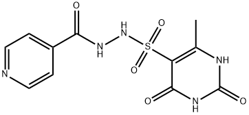 Aigéad 4-piridín charbocsaileacha, 2-[(1,2,3,4-teitrihidrea-6-meitil-2,4-dé-ocsa-5-pirimidinil)sulfónail]hiodraisín