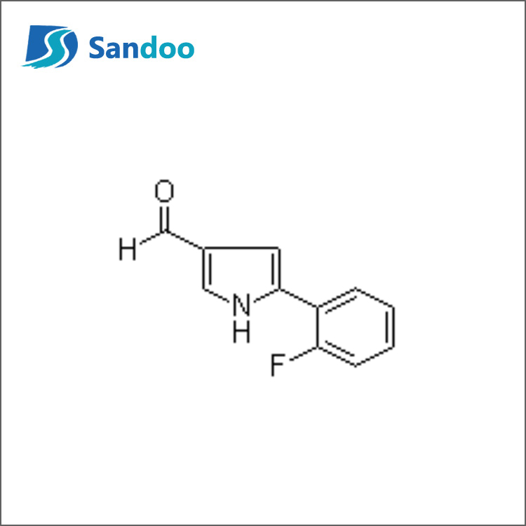 5-(2-Fluaraifeinil)-1H- Pirróle-3- Carboxaldehyde
