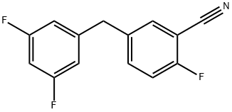 5-(3,5-difluorobenzyl)-2-fluarabenzonitrile