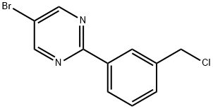 5-broMo-2-(3-(clóraMeitil)feinil)pirimídín