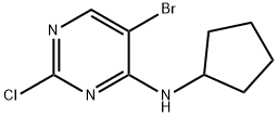 5-broMo-2-clóra-N-cyclopentylpyriMidin-4-aMine