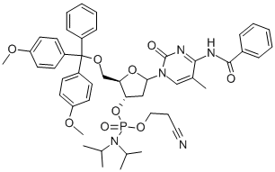 5'-O- (4,4'-DIMETHOXYTRITYL)-5-METHYL-N4-BENZOYL-2'-DEOXYCYTIDINE-3'-(2-CIANOETHYL-N,N-DÉISOPROPYL)PHOSPHORAMIDITE