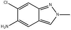 6-clóra-2-meitil-2H-indazol-5-amine