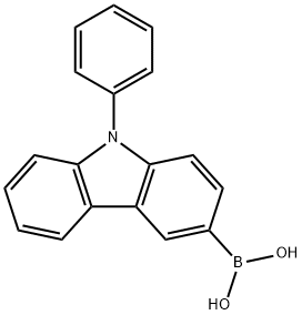 Aigéad 9-feinil-9H-carbazol-3-ilboronic