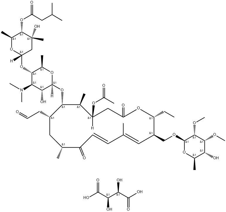 Tartrate Acetylisovaleryl tylosin